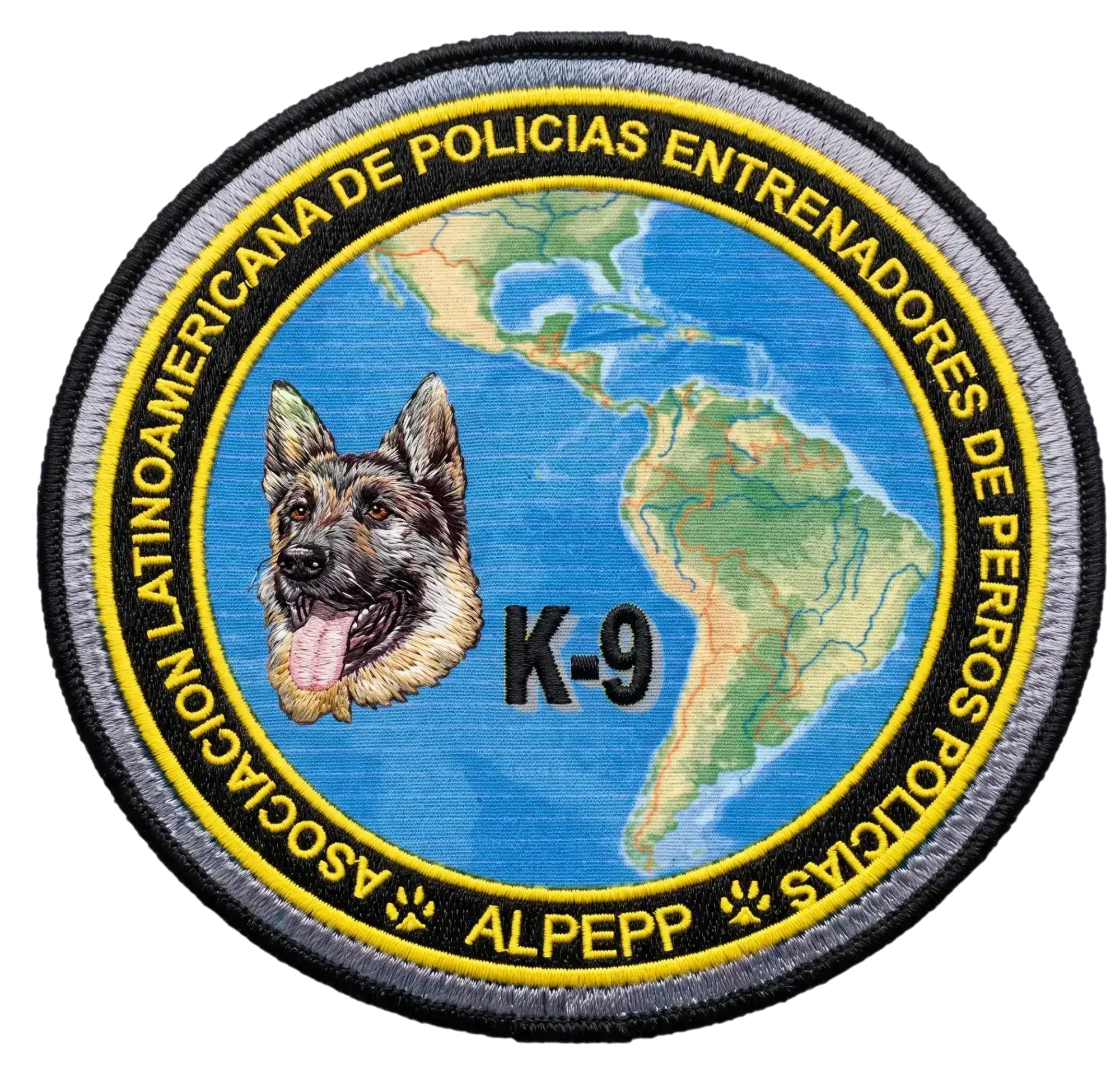 Logo Asociación Latinoamericana de Policías Entrenadores de Perros Policías